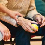 Aging - Person Holding a Stress Ball
