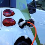 Electric Cars - White and Orange Gasoline Nozzle