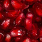 Superfoods - red pomegranate seeds